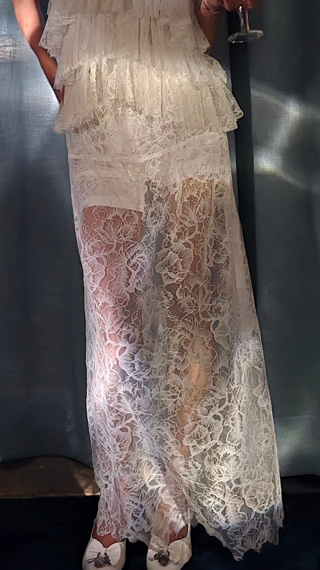 Frosted Lace Skirt