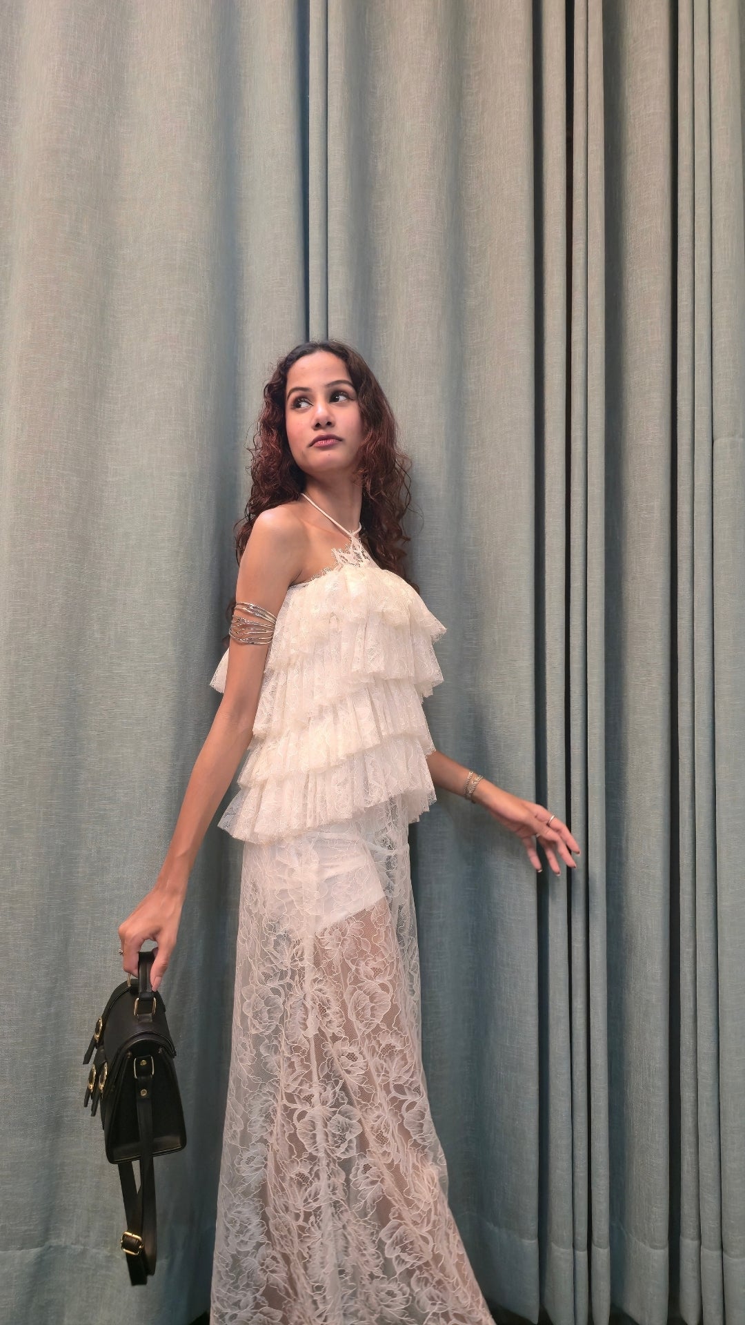 Frosted Lace Skirt