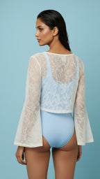 Frosted Lace Jumper